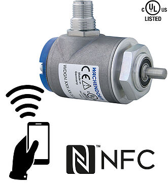 NFC Drehgeber Encoder WDGN 36S radial