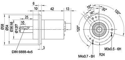 Zeichnung drawing WDGA58D IB5