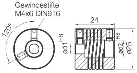 Z WK24 Kupplung Drehgeber